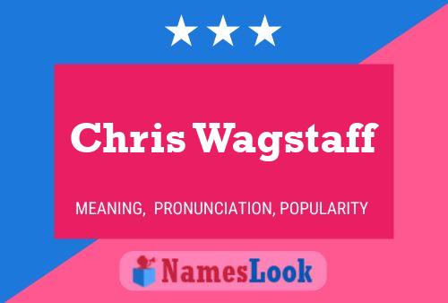 Chris Wagstaff Namensposter