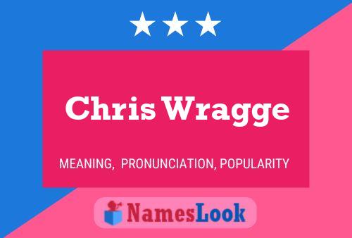 Chris Wragge Namensposter