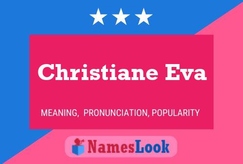 Christiane Eva Namensposter