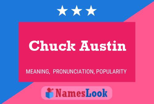 Chuck Austin Namensposter