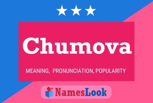 Chumova Namensposter