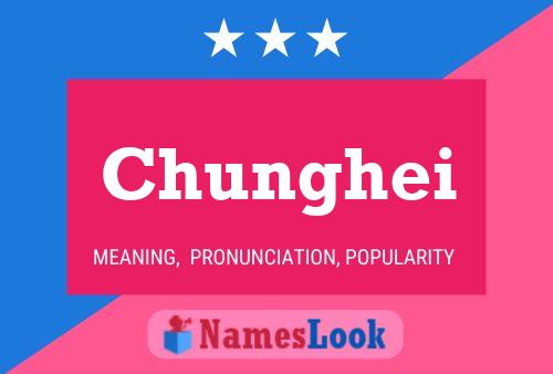 Chunghei Namensposter