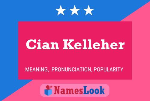 Cian Kelleher Namensposter