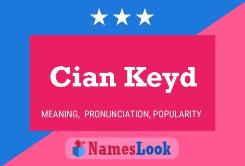 Cian Keyd Namensposter