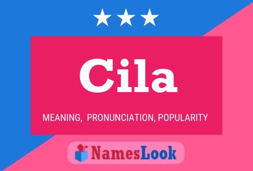 Cila Namensposter