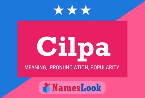 Cilpa Namensposter