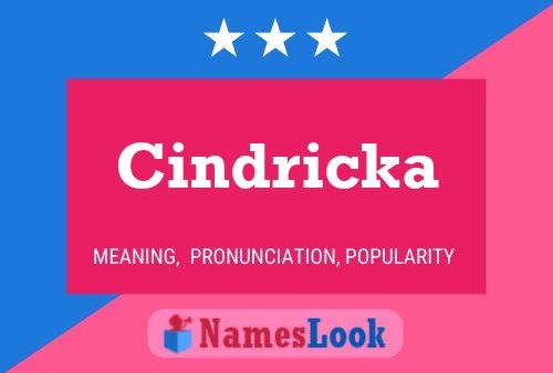 Cindricka Namensposter