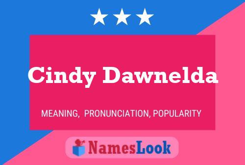 Cindy Dawnelda Namensposter