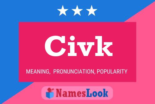 Civk Namensposter