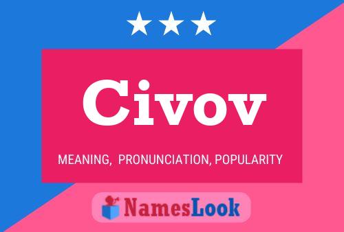 Civov Namensposter