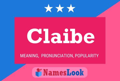 Claibe Namensposter