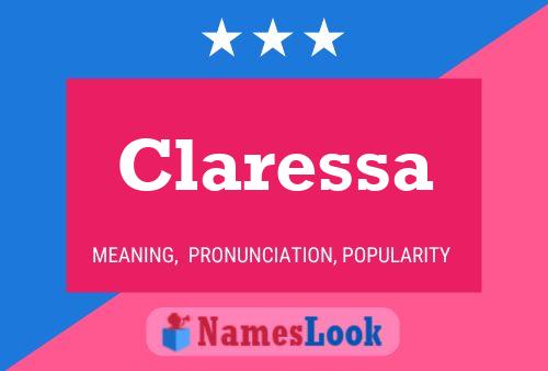 Claressa Namensposter