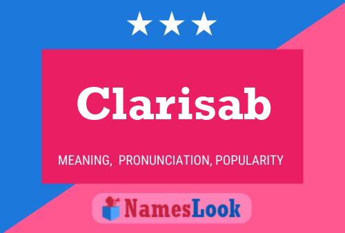 Clarisab Namensposter