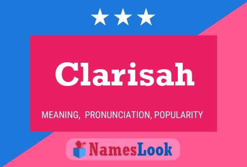 Clarisah Namensposter