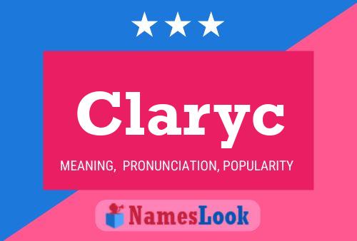 Claryc Namensposter