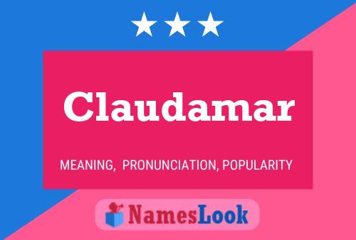 Claudamar Namensposter