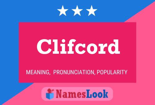 Clifcord Namensposter