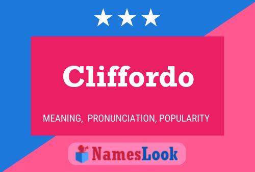 Cliffordo Namensposter