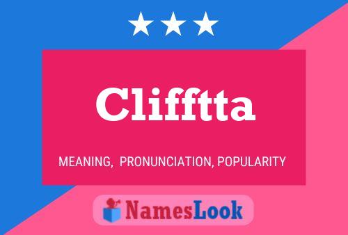 Clifftta Namensposter