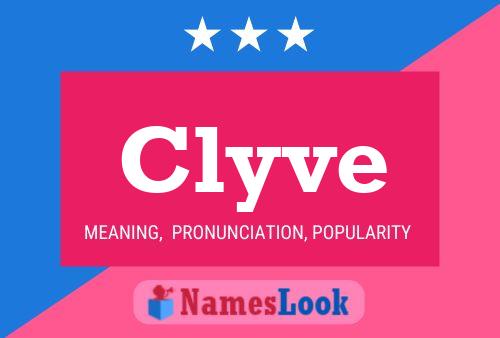 Clyve Namensposter