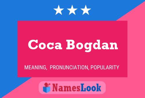 Coca Bogdan Namensposter