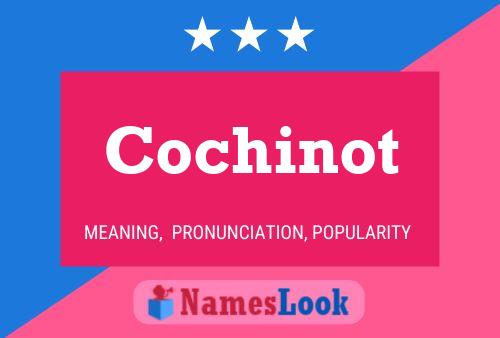 Cochinot Namensposter