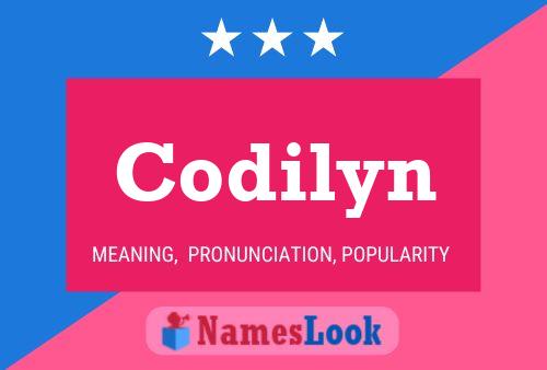 Codilyn Namensposter