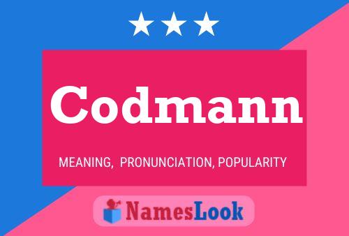 Codmann Namensposter