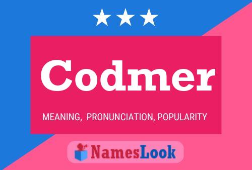 Codmer Namensposter