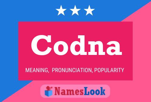 Codna Namensposter