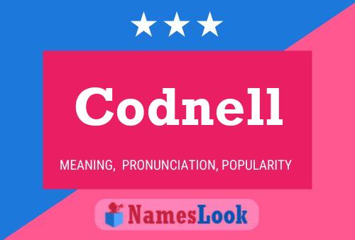 Codnell Namensposter