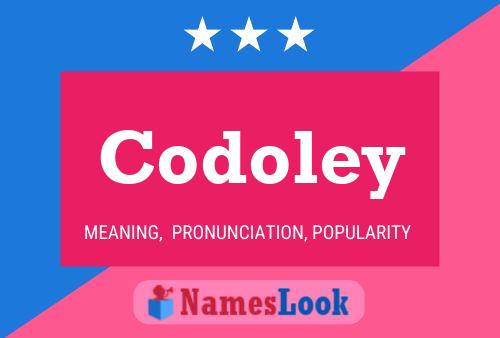 Codoley Namensposter