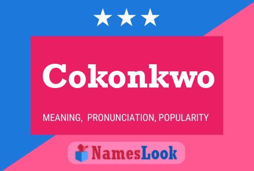 Cokonkwo Namensposter