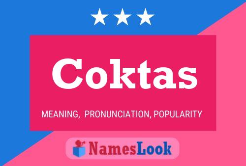 Coktas Namensposter