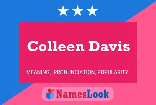 Colleen Davis Namensposter