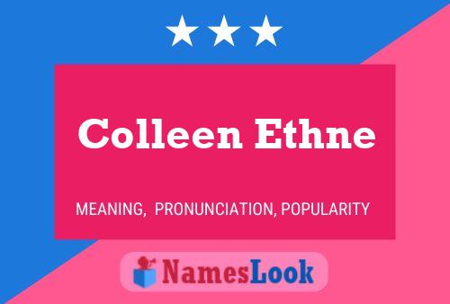 Colleen Ethne Namensposter