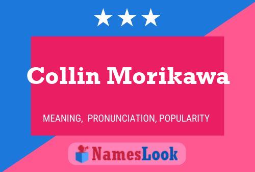 Collin Morikawa Namensposter