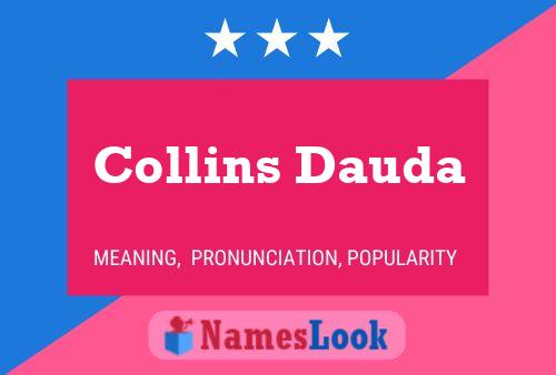 Collins Dauda Namensposter