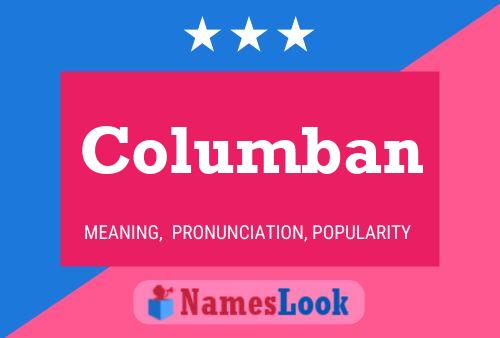 Columban Namensposter