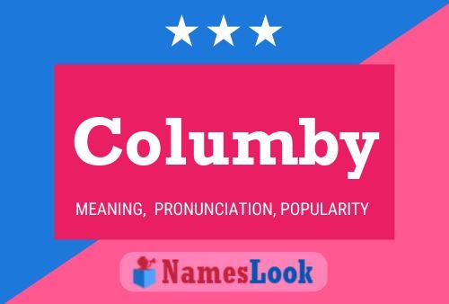 Columby Namensposter