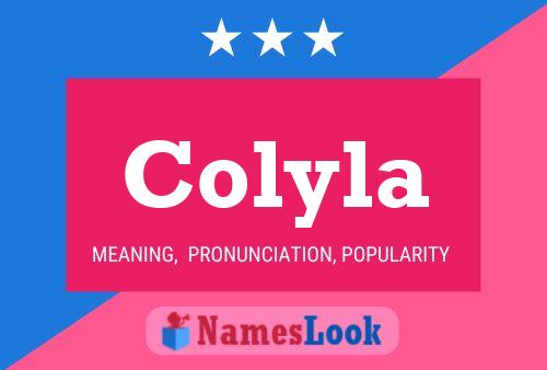 Colyla Namensposter