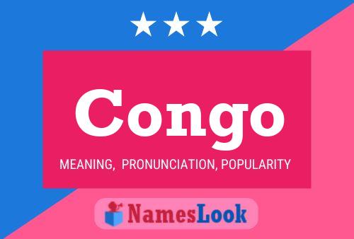 Congo Namensposter