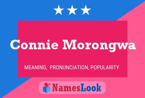 Connie Morongwa Namensposter