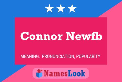 Connor Newfb Namensposter