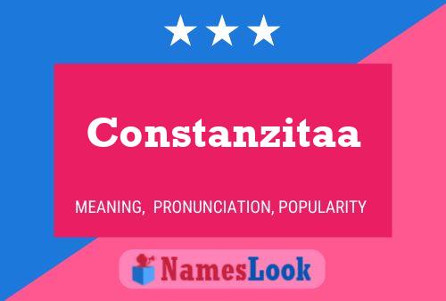 Constanzitaa Namensposter