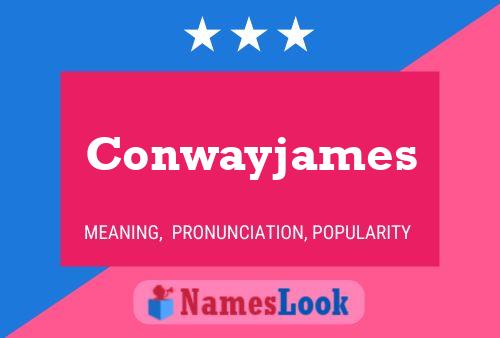 Conwayjames Namensposter