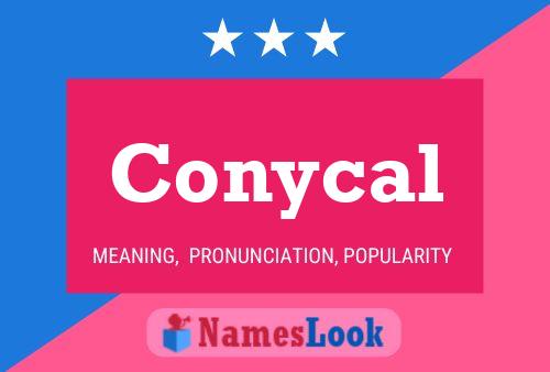 Conycal Namensposter