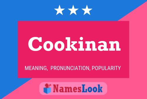 Cookinan Namensposter