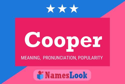 Cooper Namensposter