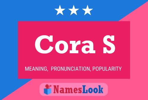 Cora S Namensposter